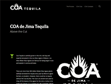 Tablet Screenshot of coatequila.com